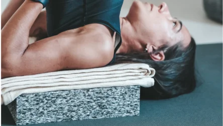 Salamba Sarvangasana or Supported Shoulderstand Pose