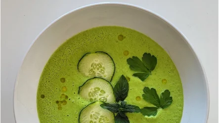 Cold Cucumber Soup
