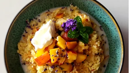 Poletna prosena kaša s sivko