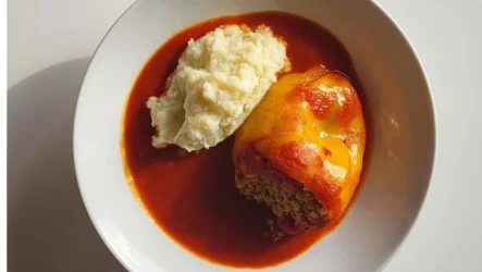 Easy vegan stuffed peppers