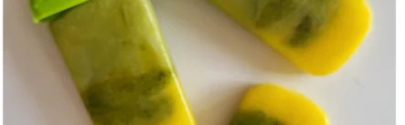 Sladoledne lučke: matcha, mango, bazilika