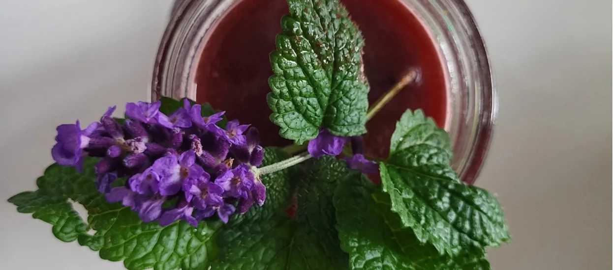 Limonata rinfrescante alla lavanda