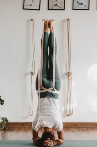 Iyengar trak za jogo z dvojno zaponko (double buckle)