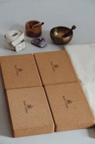 Blok podpora za svečo - 4x pluta