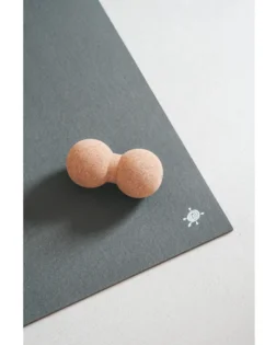 Rullo peanut in sughero, doppia pallina per massaggio mirato su schiena e collo.