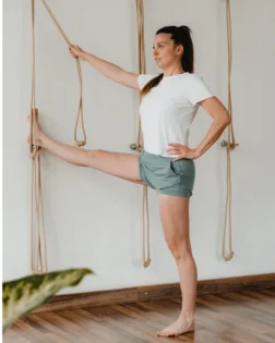 Iyengar shorts with pockets – Sage