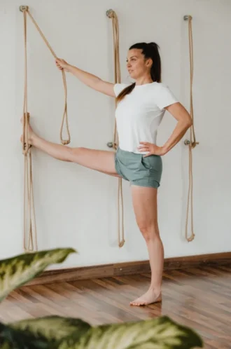 Iyengar shorts with pockets – Sage