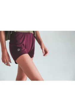 Iyengar Dark Lilac Yoga Shorts for Perfect Freedom of Movement