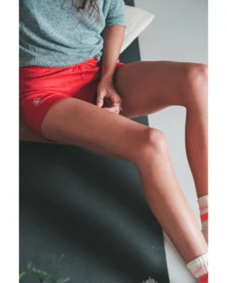 Iyengar Red Yoga Shorts for Perfect Freedom of Movement
