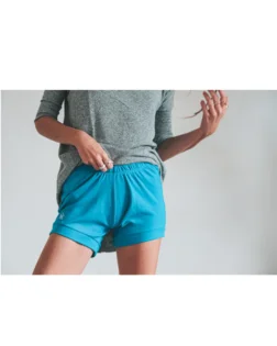 Iyengar Light Blue Yoga Shorts for Perfect Freedom of Movement