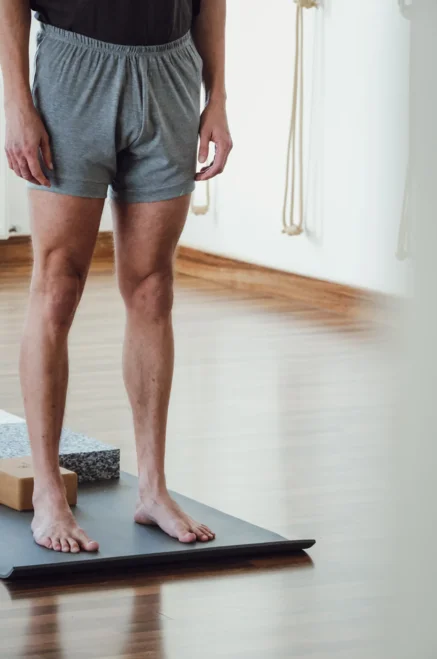 Pantaloncini Iyengar – grigio chiaro