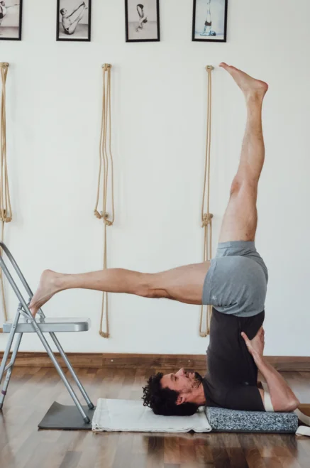 Pantaloncini Iyengar – grigio chiaro