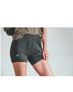 abbigliamento yoga uomo Pantaloncini Iyengar – grigio scuro