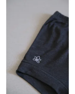 abbigliamento yoga uomo Pantaloncini Iyengar – grigio scuro