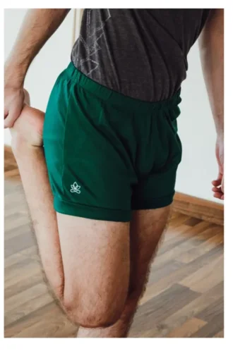 Iyengar shorts – Dark Green
