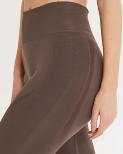 Yuman Nagar nahtlose Leggings – Braun