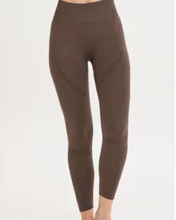 Yuman Nagar nahtlose Leggings – Braun