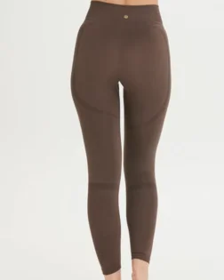 Yuman Nagar nahtlose Leggings – Braun