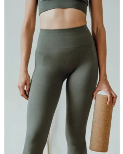 Yuman Balance bešavne tajice – oliva