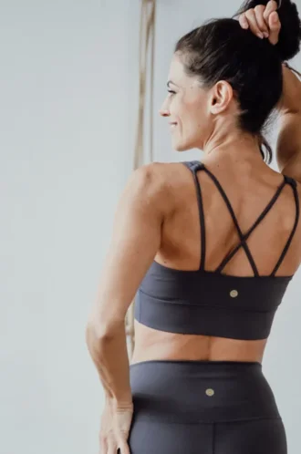 Yuman Gaby sportski grudnjak - sivi