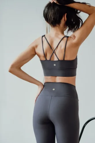 Yuman Gaby sportski grudnjak - sivi