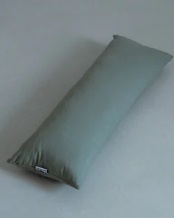 Grünes Pranayama Kissen aus Bio Baumwolle für Brustkorböffnung und gleichmäßige Atmung.