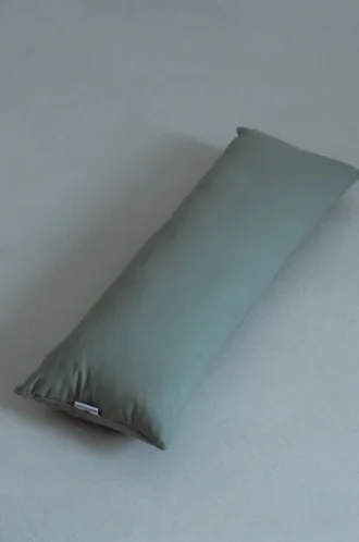 Kissen für Pranayama aus Bio-Baumwolle - grün