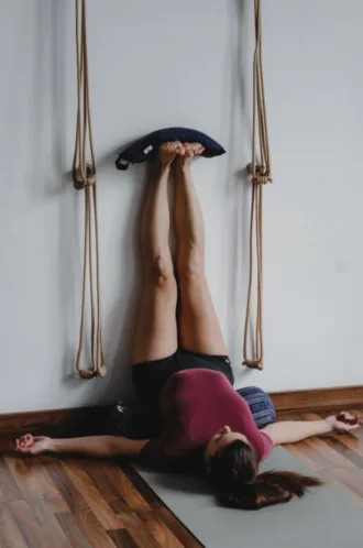 Pješčana vreća za jogu,  5 kg, punjena, tamno plava