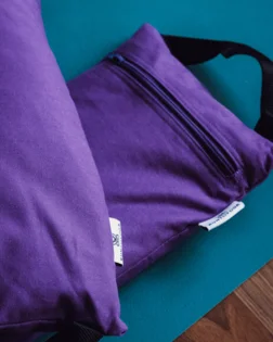 Yoga Sandsack, 5 kg, gefüllt, Violett