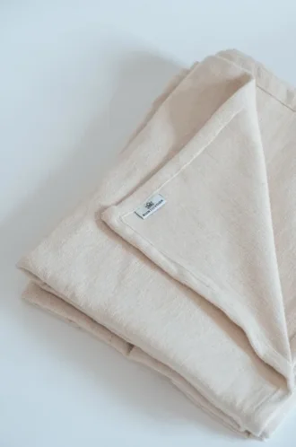 Pranayama-Kissen, blau mit Yogadecke