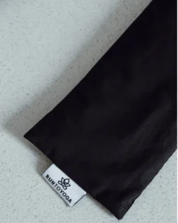 Bolster und Augenkissen, anthrazit