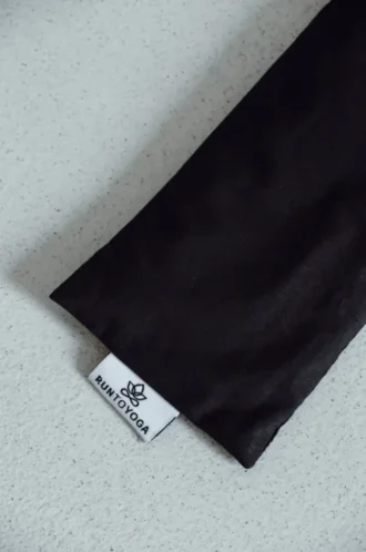 Bolster und Augenkissen, anthrazit