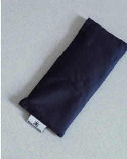 Bolster und Augenkissen - blau