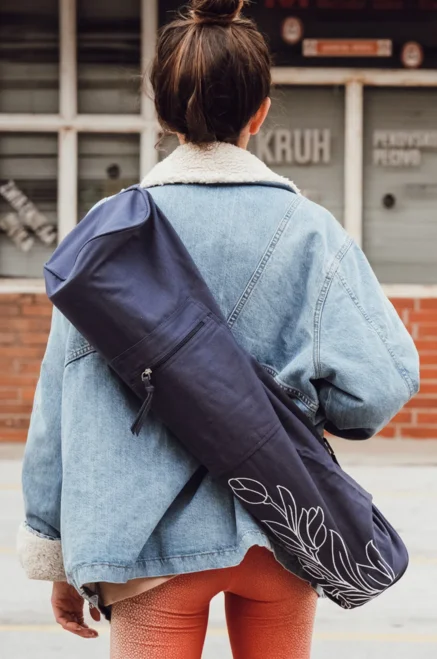 Tasche für Yogamatte – Gardenia Blue