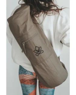 Yoga mat bag – Stone Washed
