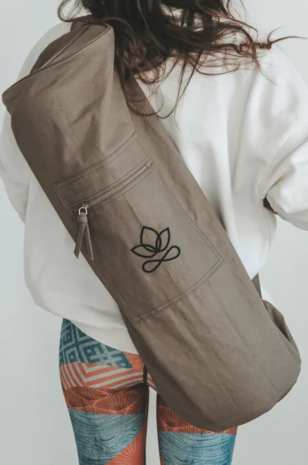 Yoga mat bag – Stone Washed
