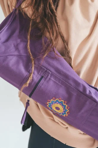Yogamatten Tasche – Sahasrara Purple