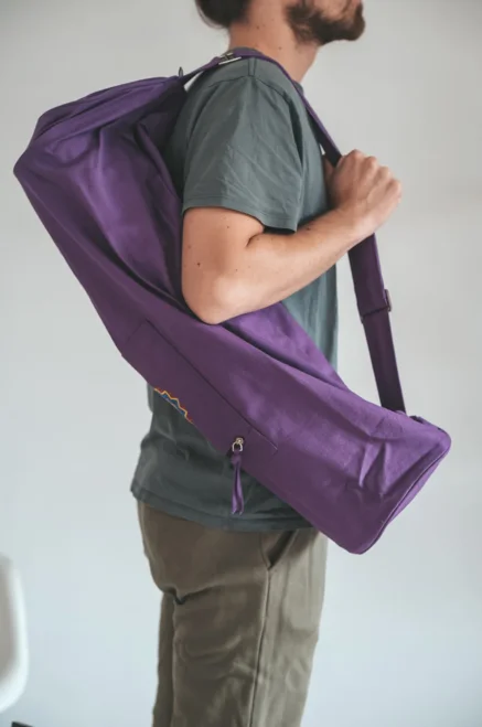 Borsa per tappetino da yoga – Sahasrara Purple